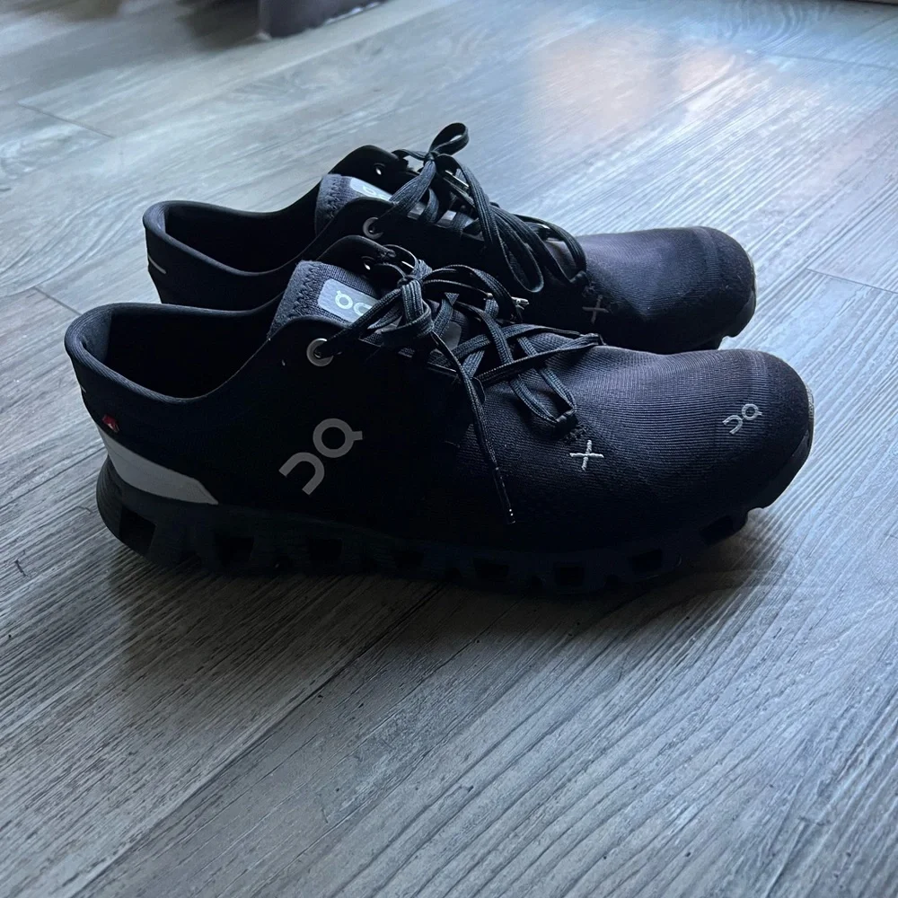 On Cloud Running Women’s Black Athletic Running Shoes - Picture 6 of 8